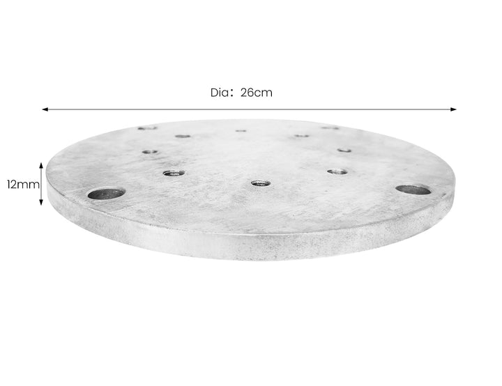 Round In-Ground Mount Kit for Umbrellas