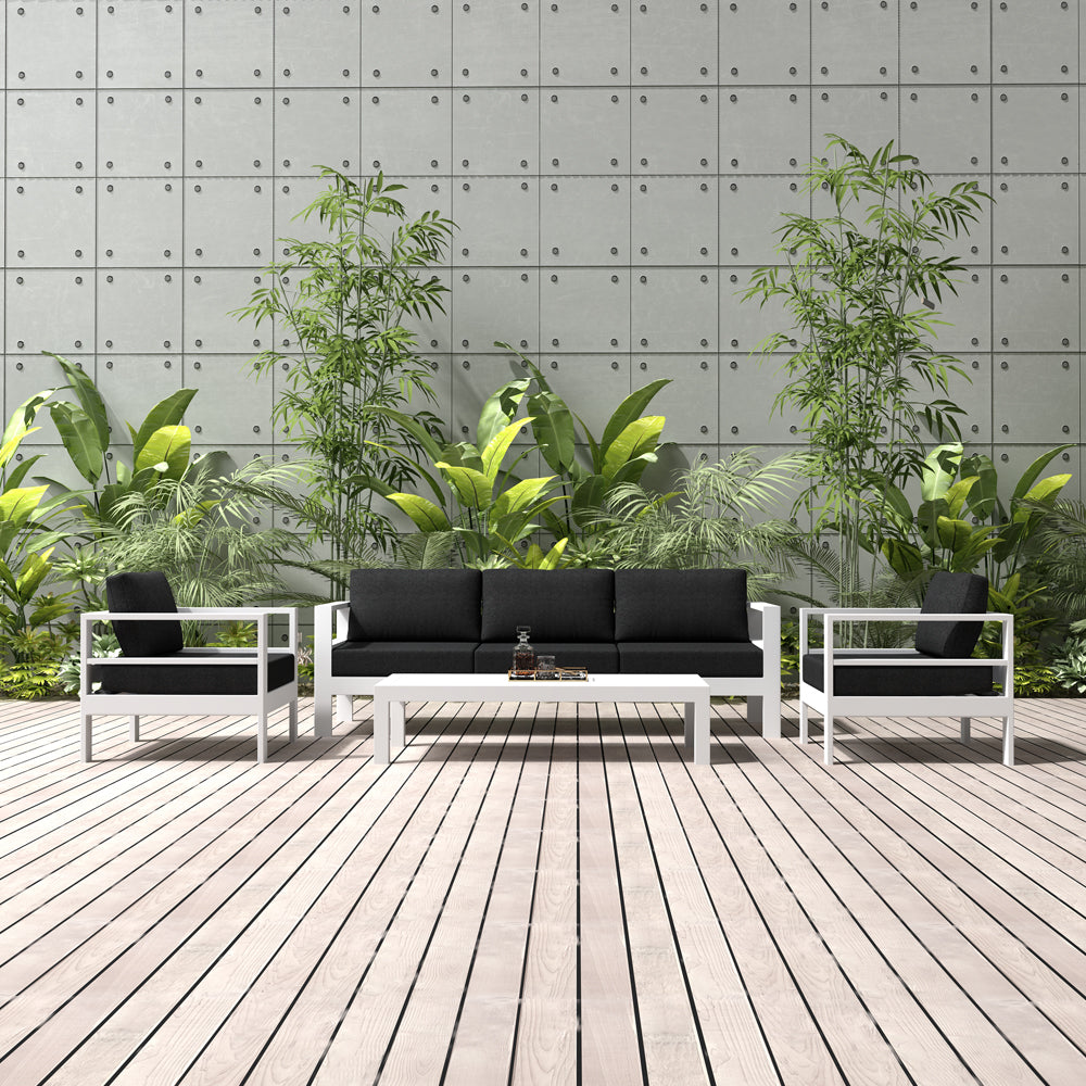 Sandpiper 2.0 Outdoor Loveseat, Colour: White,
