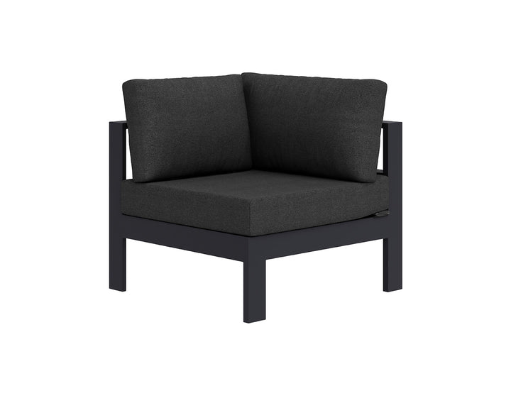 Sandpiper 2.0 Outdoor Sectional Corner Sofa, Colour: Charcoal Grey,