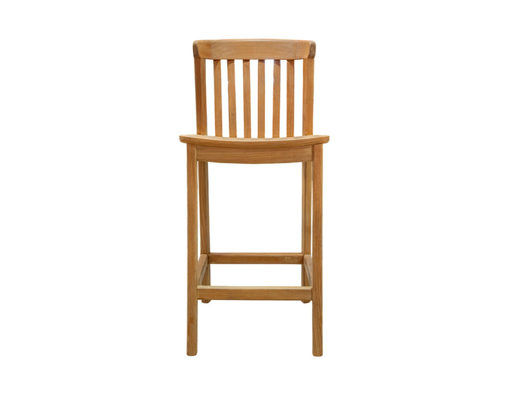 Solo teak Counter Chair-SH 65 cm