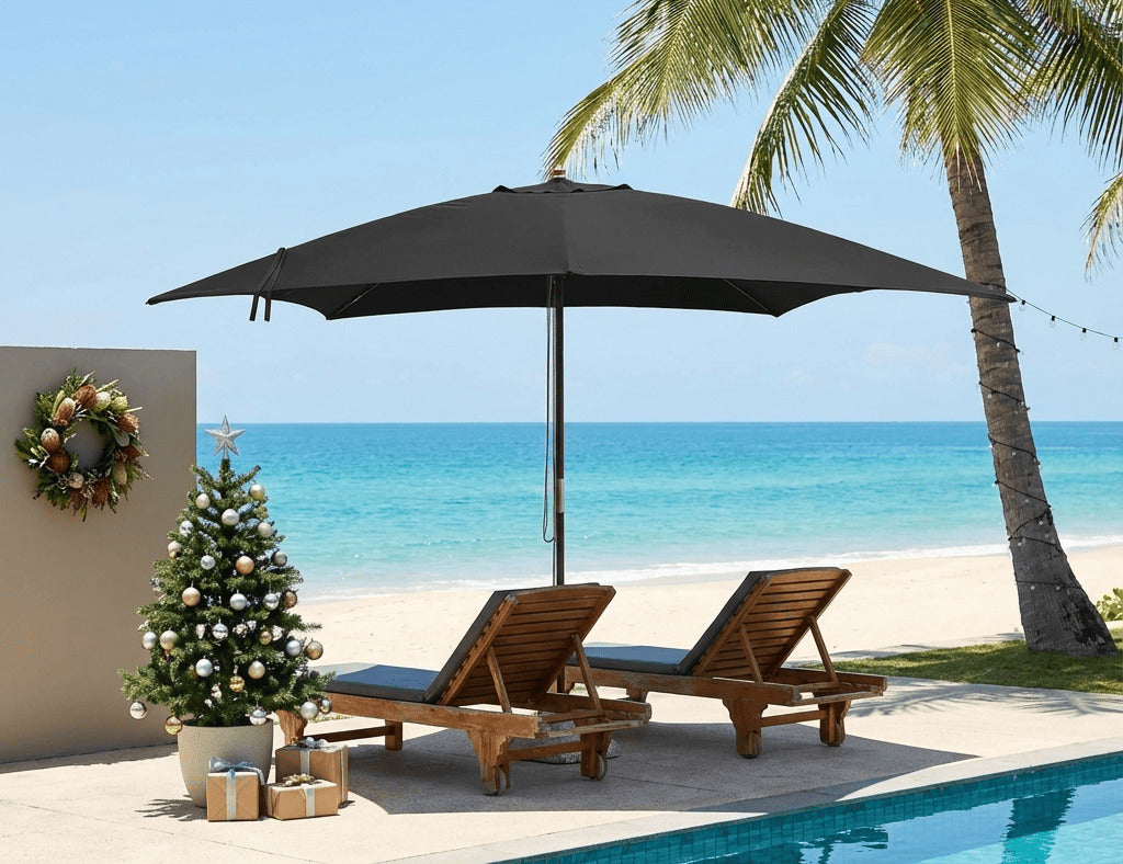 Nile 3.5m Sunbrella Square Market Umbrella