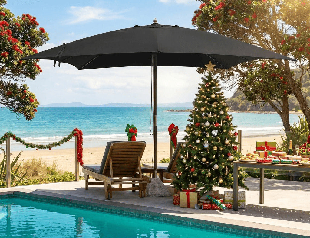 Nile 3.5m Sunbrella Square Market Umbrella