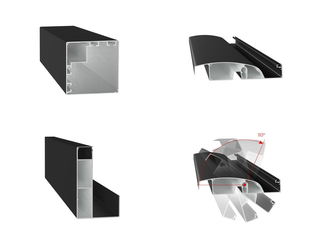 Tasman Motorised Freestanding Louvre Roof Aluminium Pergola