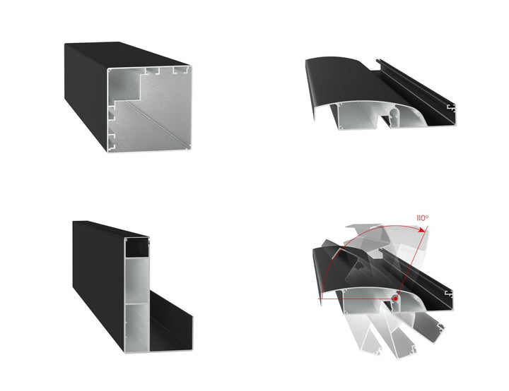 Tasman Motorised Freestanding Louvre Roof Aluminium Pergola