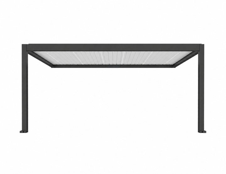 Tasman Motorised Wall Mounted Louvre Roof Aluminium Pergola