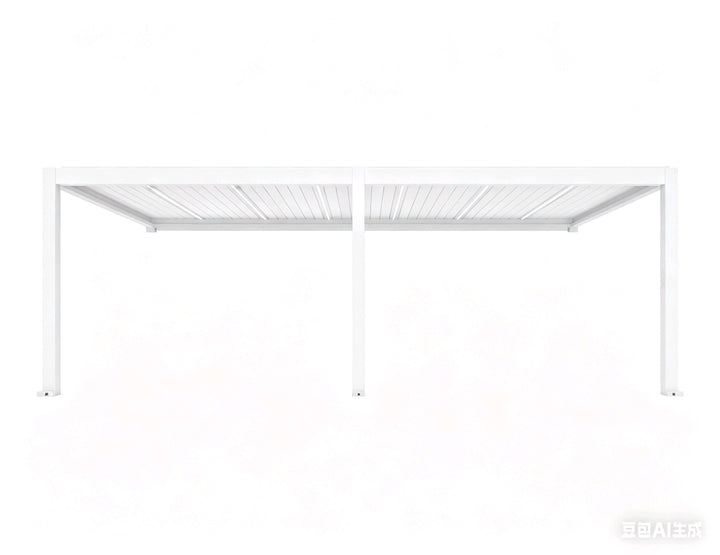Tasman Motorised Wall Mounted Louvre Roof Aluminium Pergola