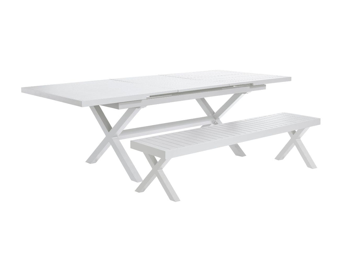 Tuba Outdoor Extension Table Dining Set - 2PCS