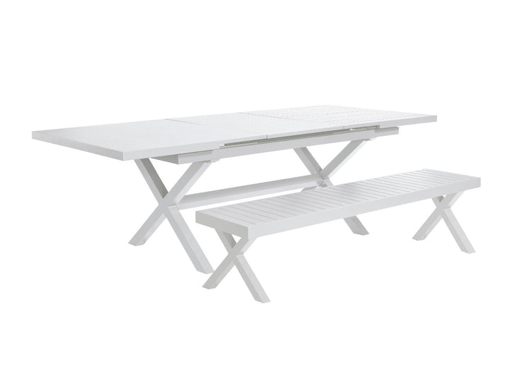 Tuba Outdoor Extension Table Dining Set - 2PCS