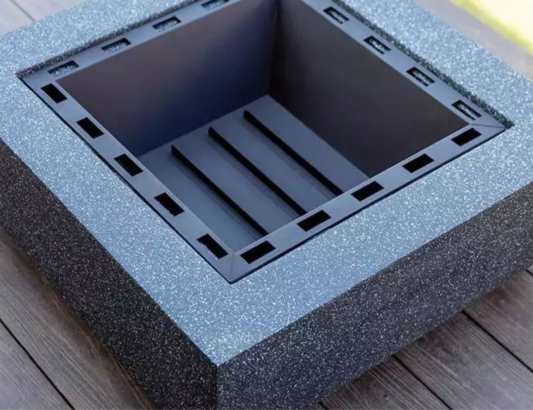 71 cm Square MgO Fire Pit