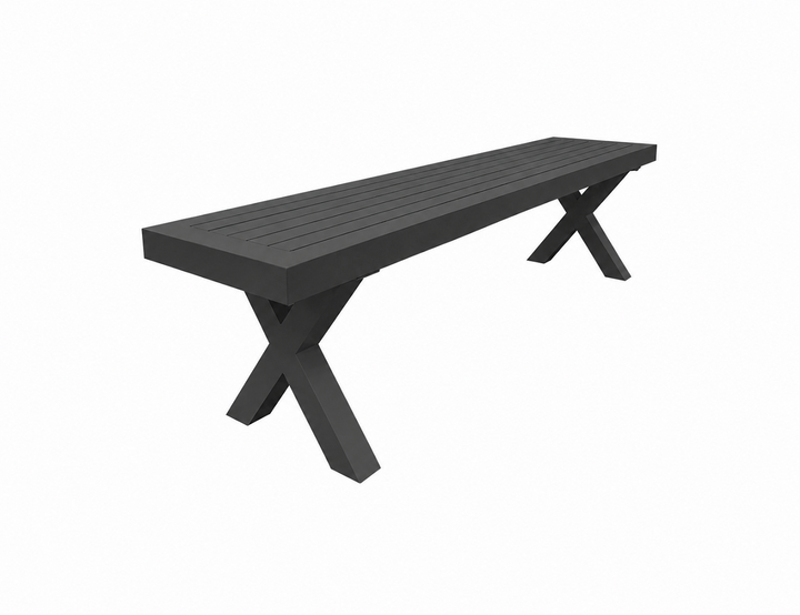 Tuba Outdoor Extension Table Dining Set - 3PCS