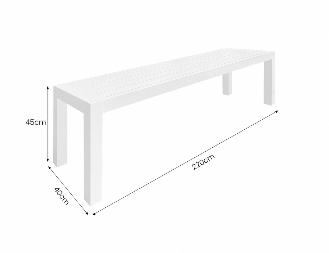 Virga Outdoor Bench Seat