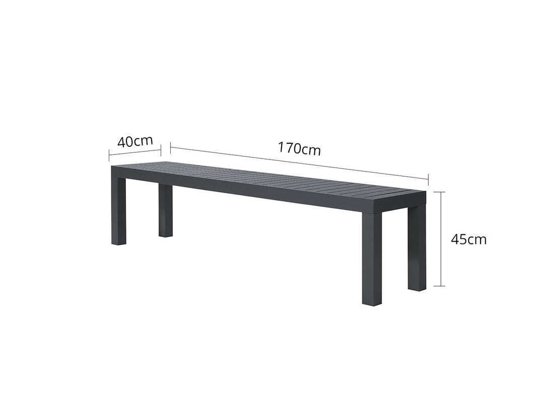 Virga Outdoor Bench Seat 170cm