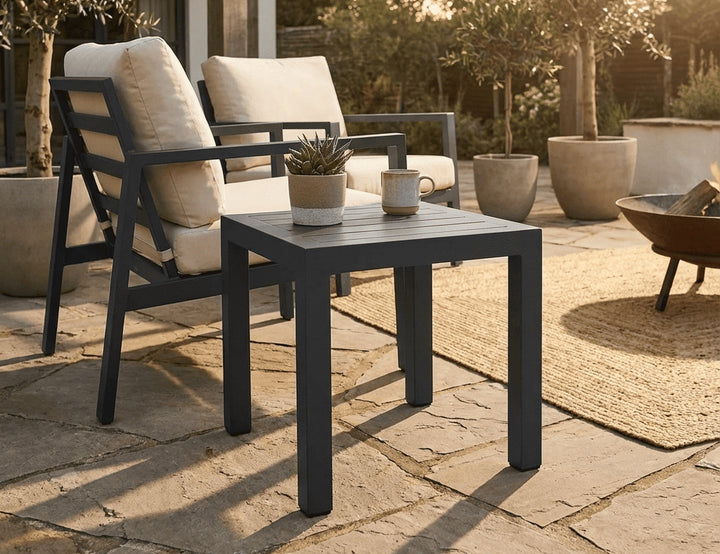 Heron Aluminium Outdoor Side Table