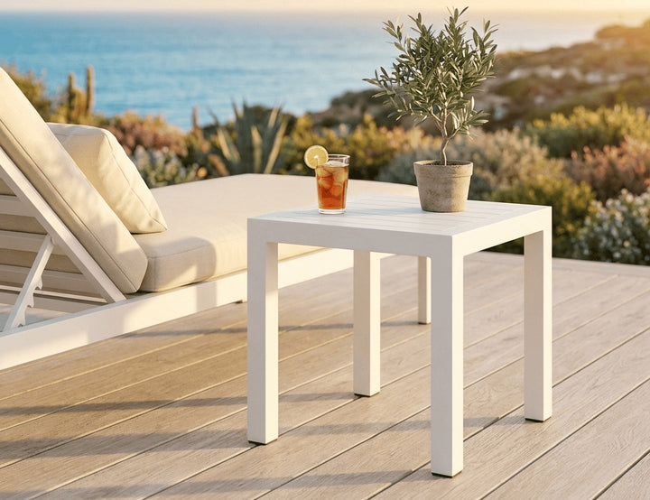 Heron Aluminium Outdoor Side Table