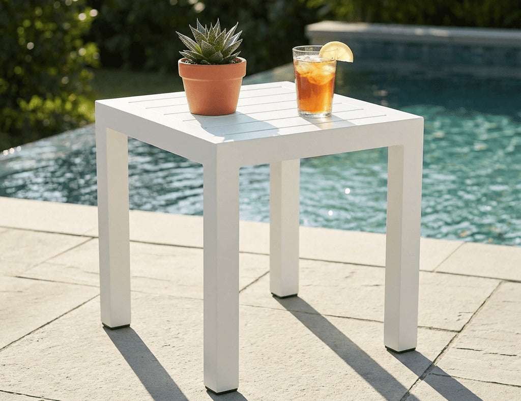 Heron Aluminium Outdoor Side Table