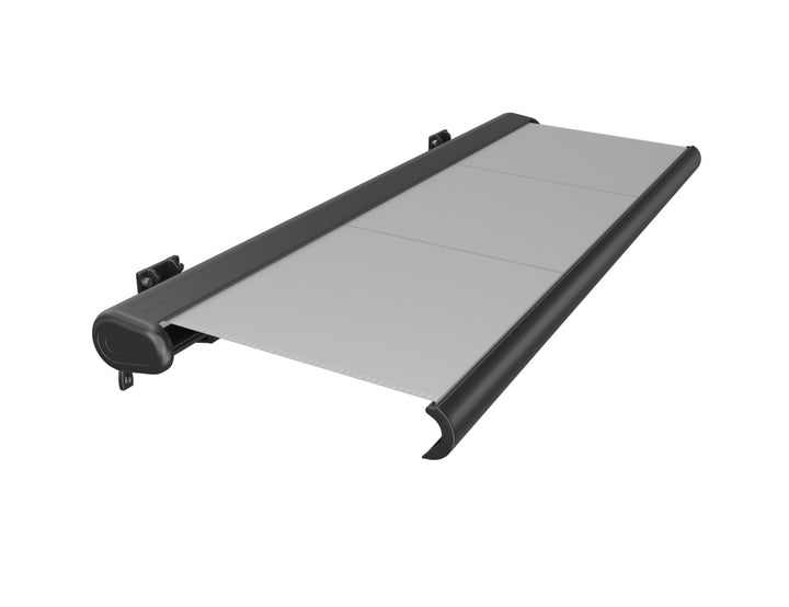 Rainier Full Cassette Motorised Retractable Awning, Size: 4 x 2.5m, Colour: Dark Grey+Dark Grey