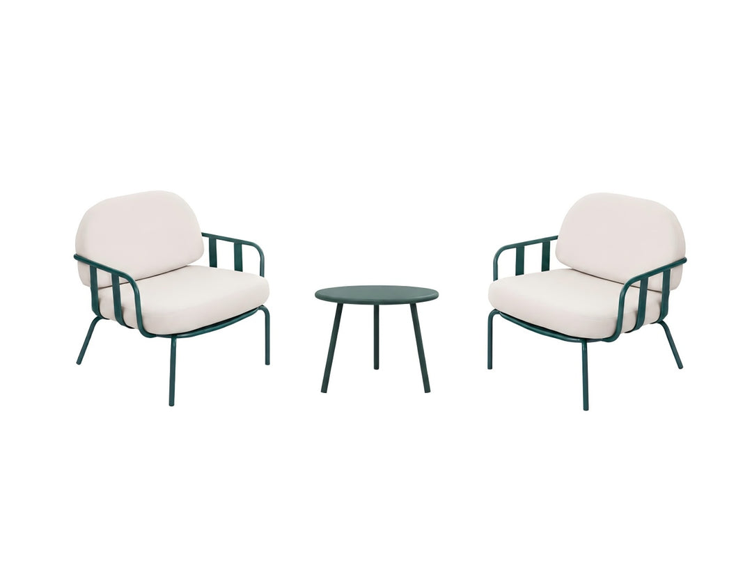 Fantail Outdoor Conversation Set With Coffee Table