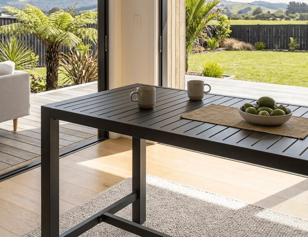 Stratus Outdoor Aluminium Bar Leaner Table
