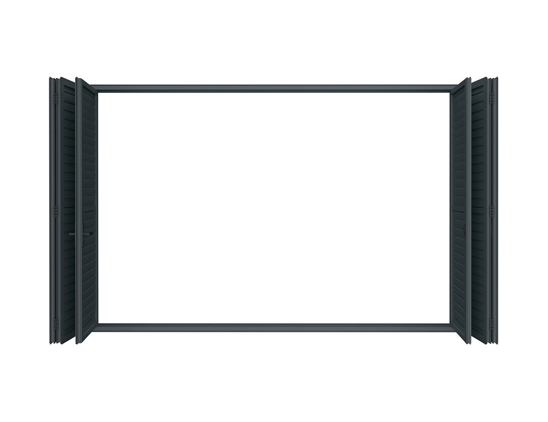 Bifold Shutter Wall For Mediterranean-SKY Pergola