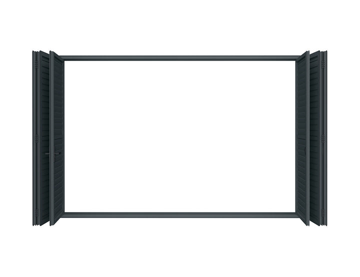 Bifold Shutter Wall For Mediterranean-SKY Pergola