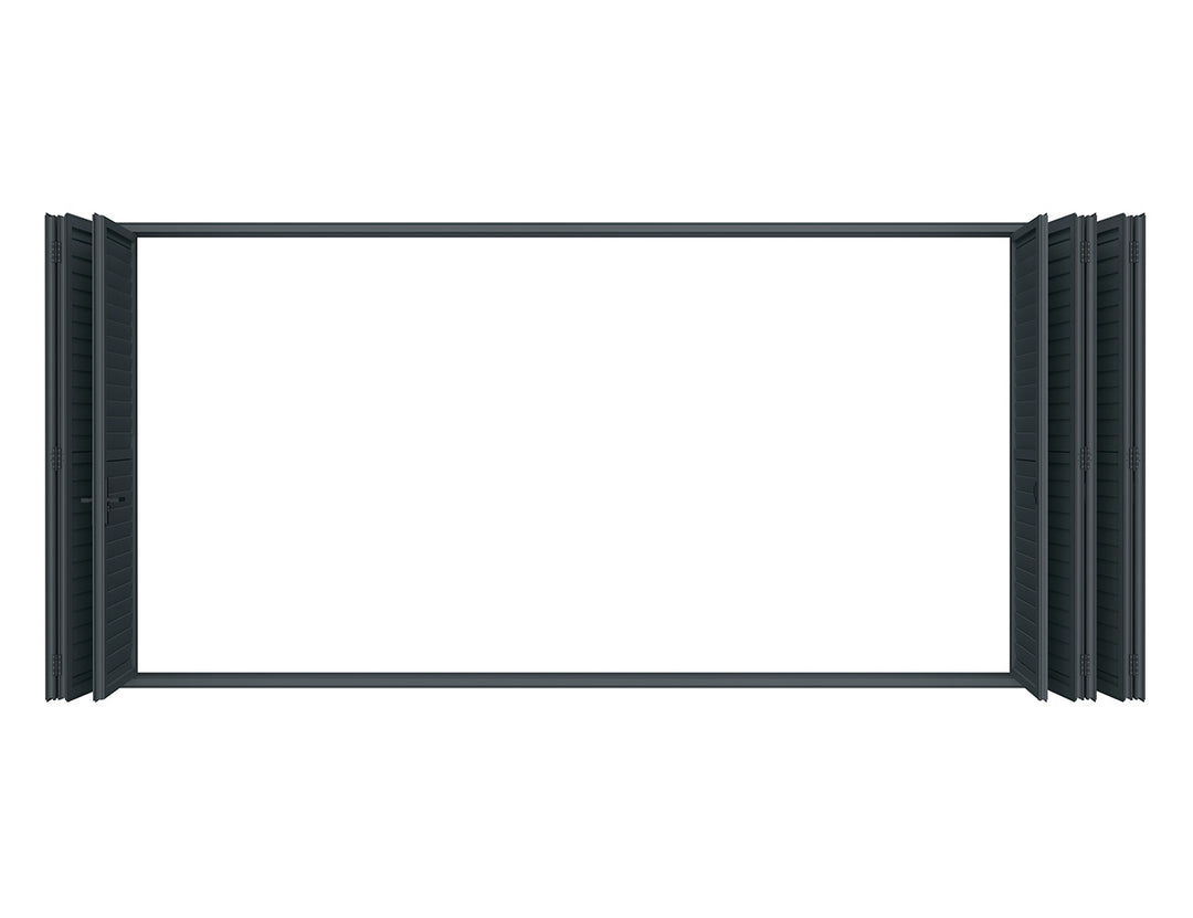 Bifold Shutter Wall For Mediterranean-SKY Pergola