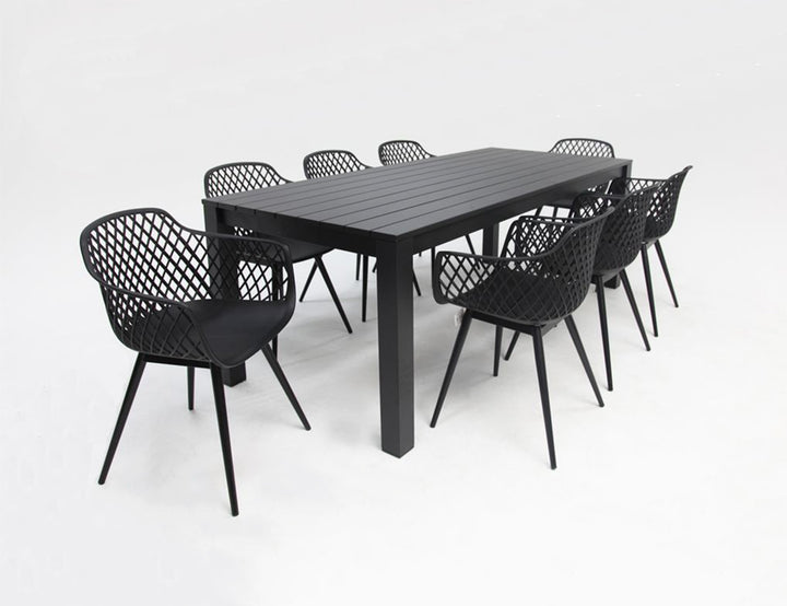 Ficus Outdoor Dining Set - 9PCS