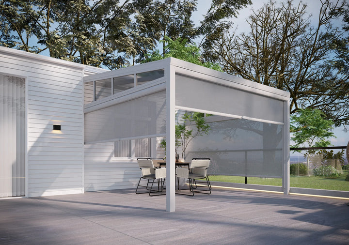 Manual Blind For Coastal Patio Cover