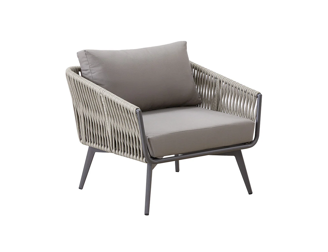 Kereru Aluminium and Rope Outdoor  Sofa Set