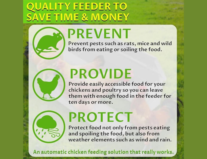 Automatic Chicken Feeder - 5KG