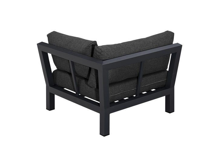 Newport Aluminium Outdoor Loveseat Sofa Set - 4PCS