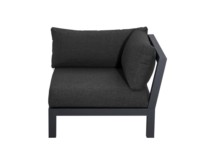 Newport Aluminium Outdoor Armless Sofa Set - 3PCS