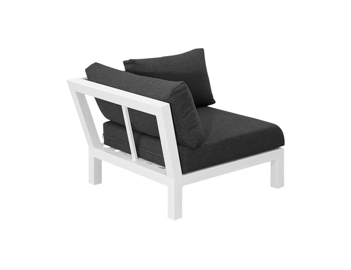 Newport Aluminium Outdoor Loveseat Sofa Set - 3PCS