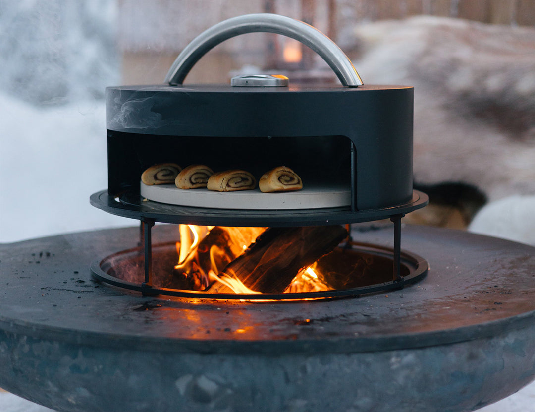 Corten Steel Fire Pit Bowl – 80cm Outdoor Brazier