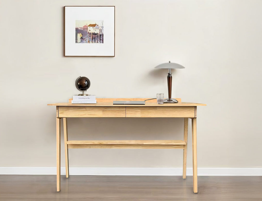 Pine Wood Study Computer Desk - 120cm