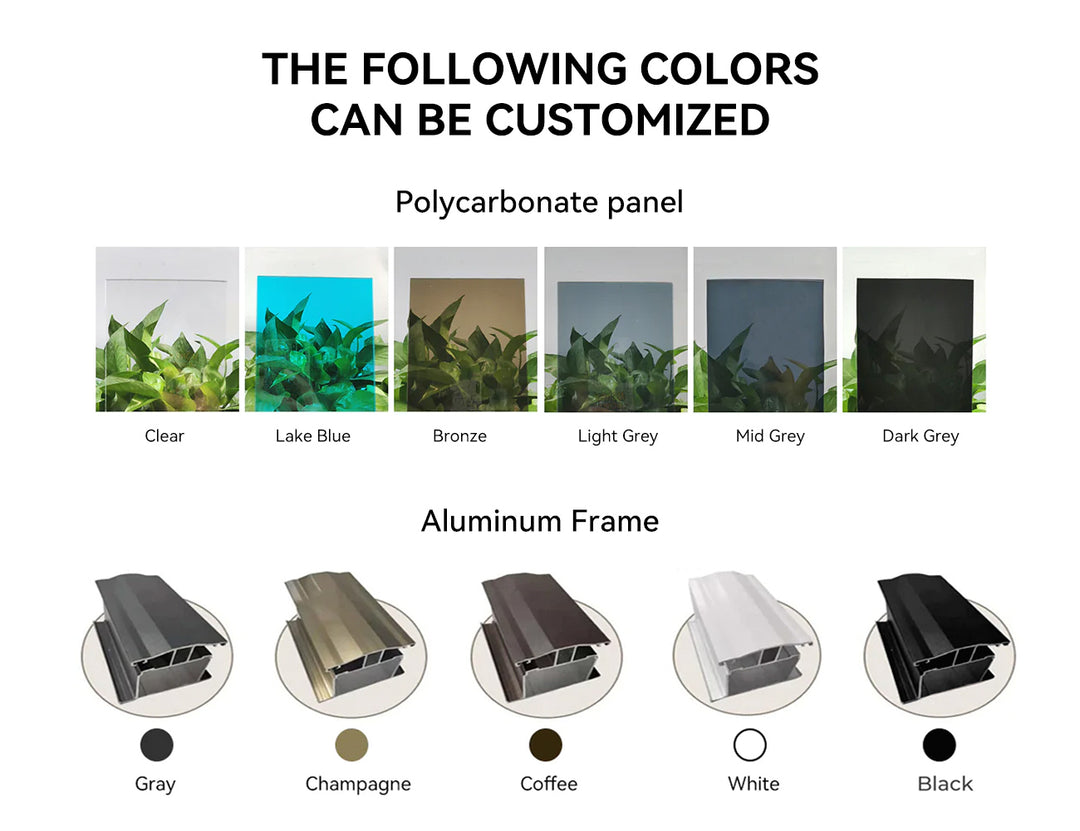 Custom Fixed Awning Canopy for Door, Window, Patio, Deck