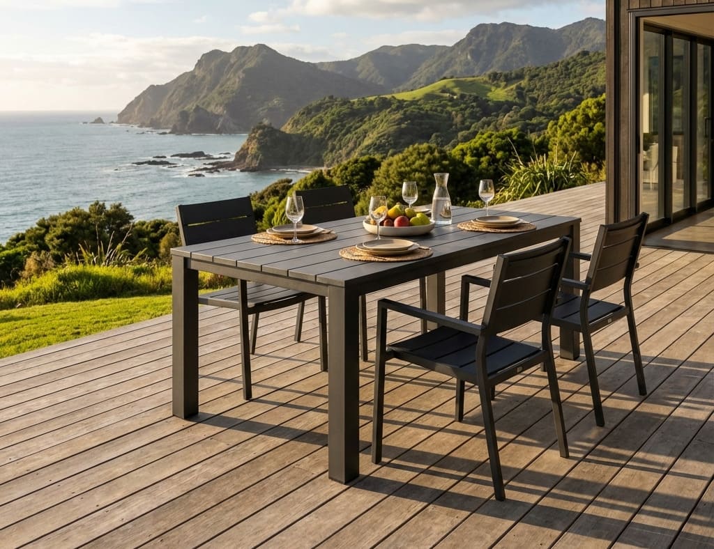 Ficus Aluminium Dining Table