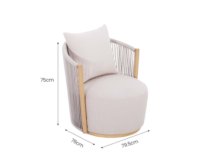 Goldfinch Outdoor Rope Sofa Set - 4 Seat