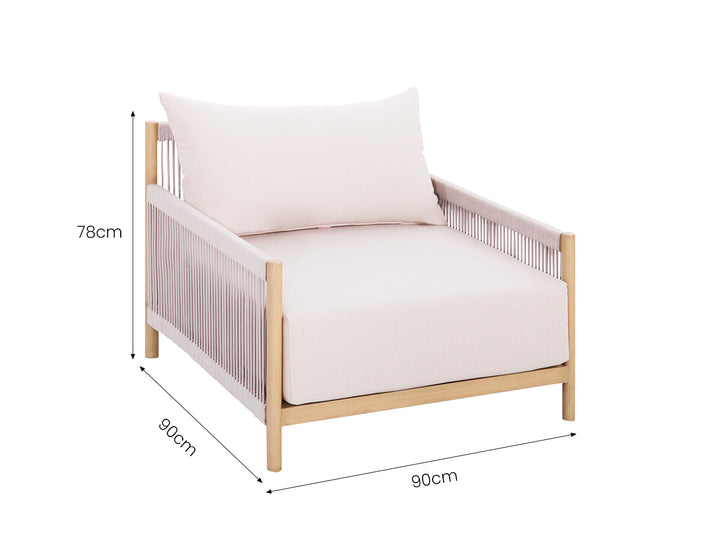 Goldfinch Loveseat Sofa Set - 4 Seat