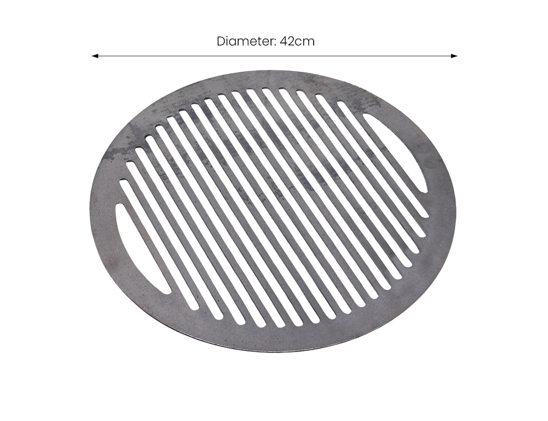 80cm Fire Pit Complete BBQ Set