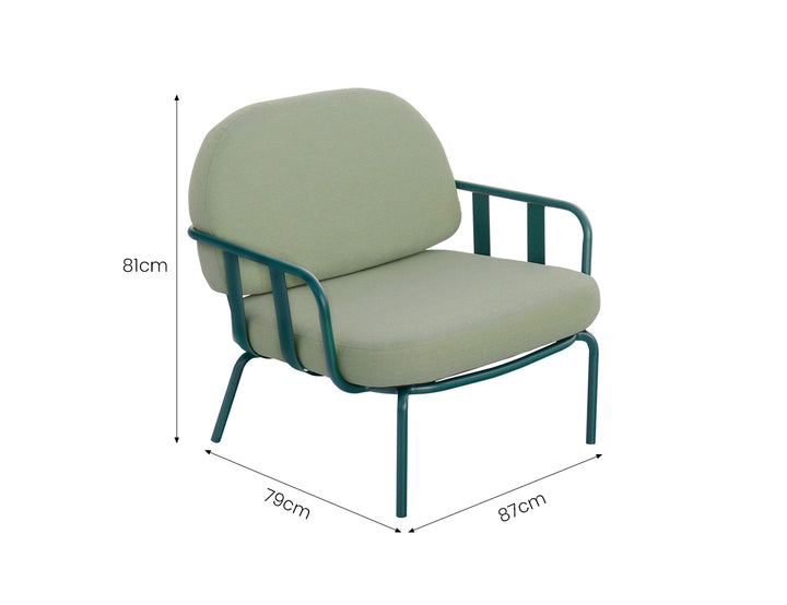 Fantail 3 Seater Sofa Set - 5 Seat