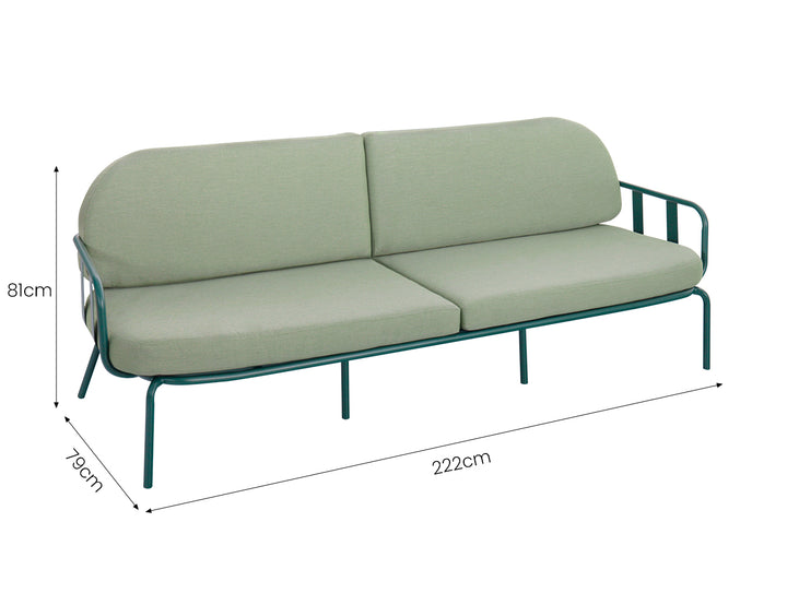 Fantail 3-Seater Set