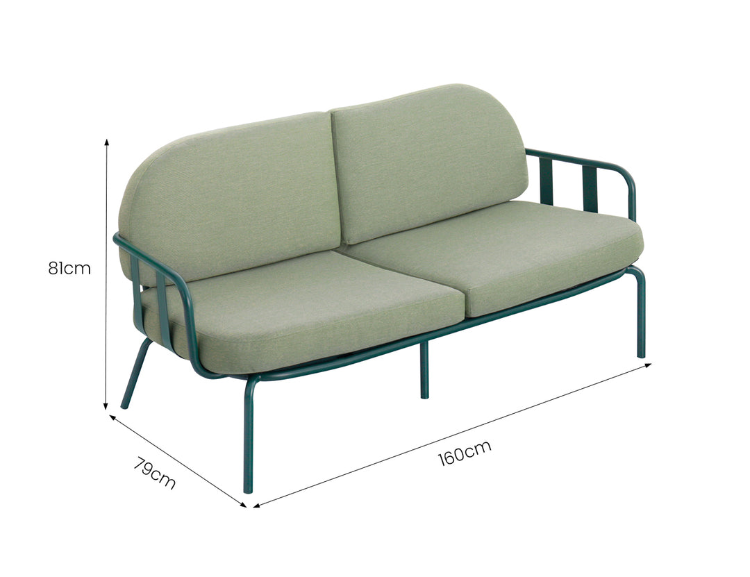 Fantail Loveseat Sofa