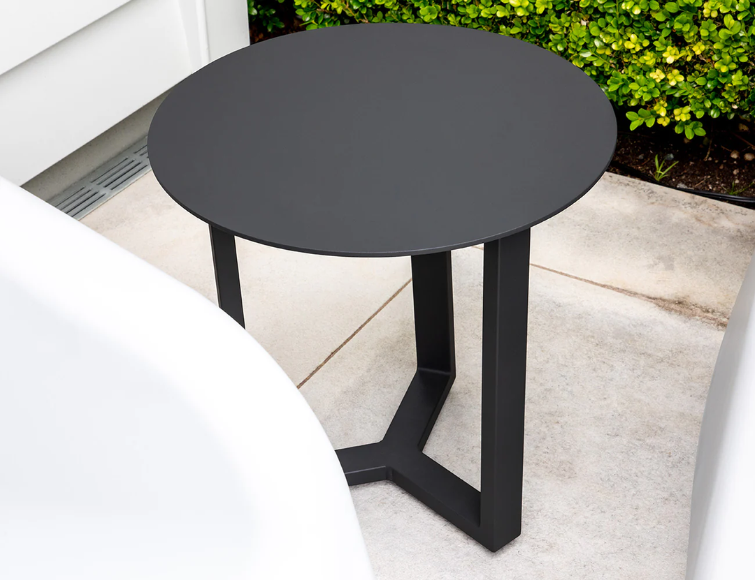 Ibis 2.0 Outdoor Conversation Set With Round Coffee Table- 3PCS