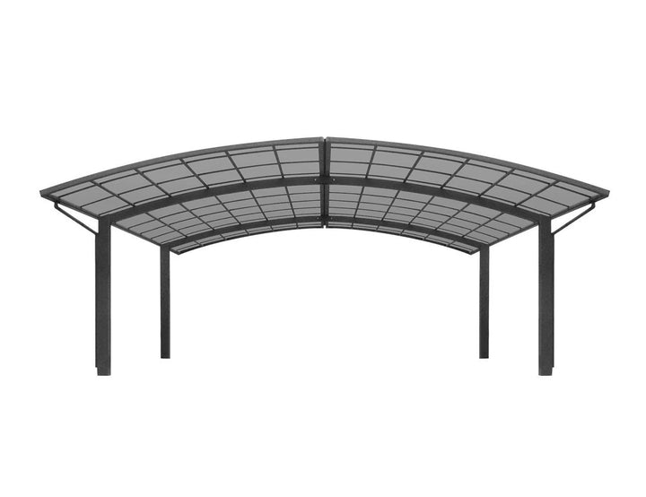 Two Car Double Carport 560 x 550 x 316cm