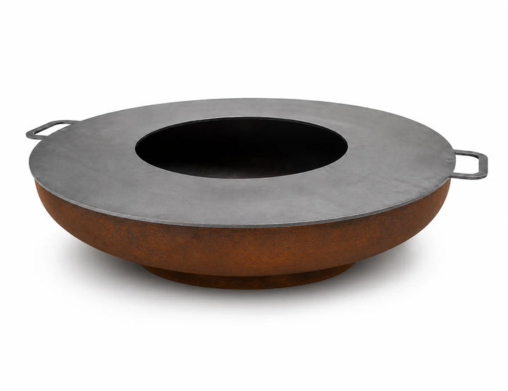 80cm Fire Pit Grill Plate Set