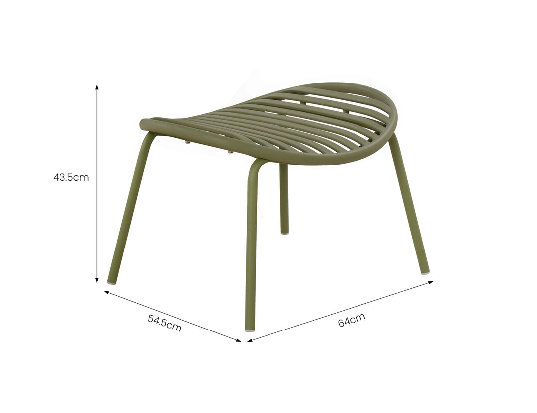 Ample Outdoor Plastic Relaxing Chair