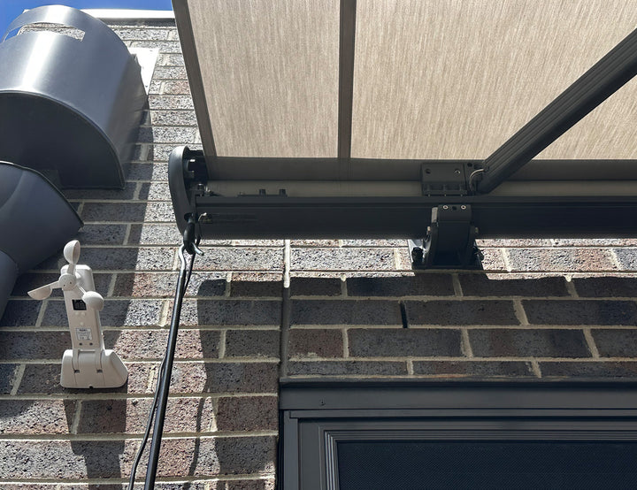 Rainier Full Cassette Motorised Retractable Awning