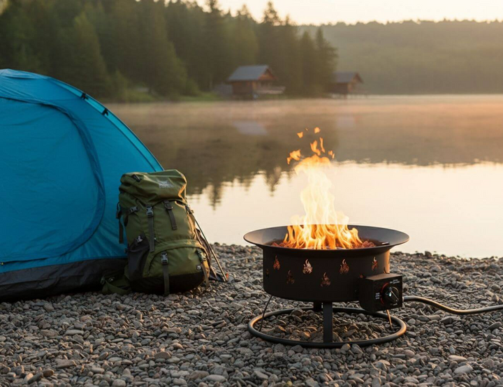 VANTA Portable Outdoor Gas Fire Pit