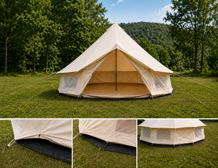Groundsheet for 6m Bell Tent