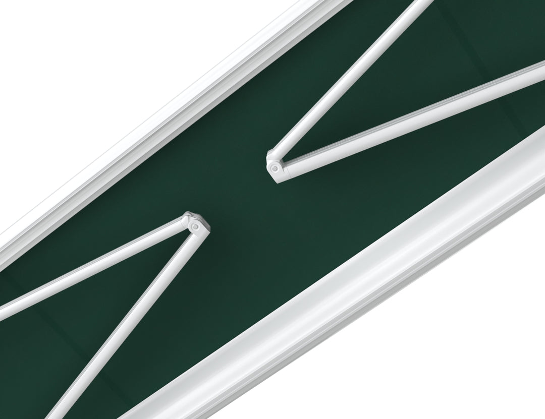 Etna Half Cassette Motorised Retractable Awning(valance removable)